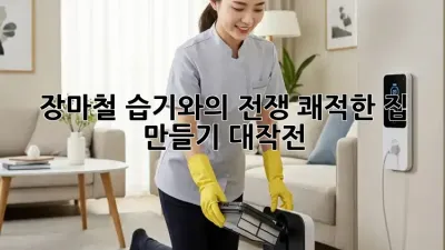 💦 장마철 습기와의 전쟁! 쾌적한 집 만들기 대작전 🏡